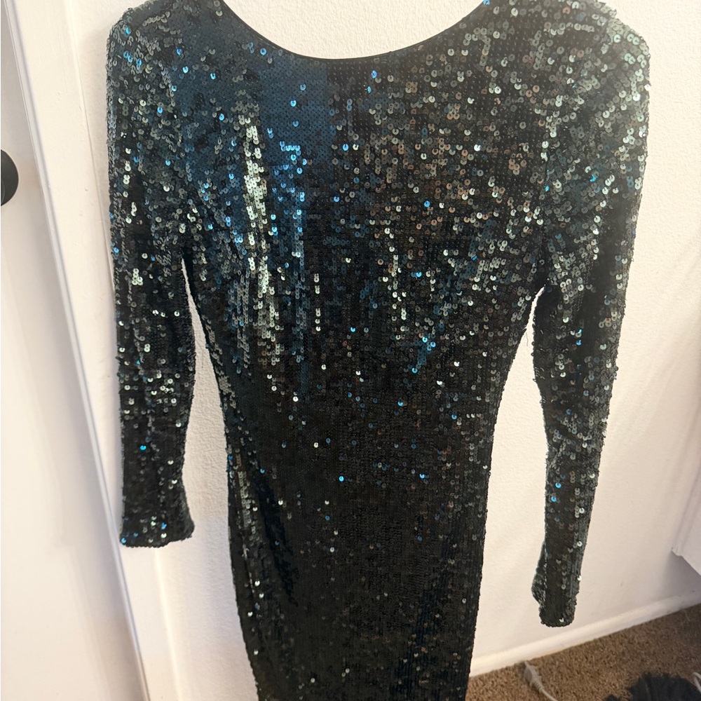 Sequin green Dress